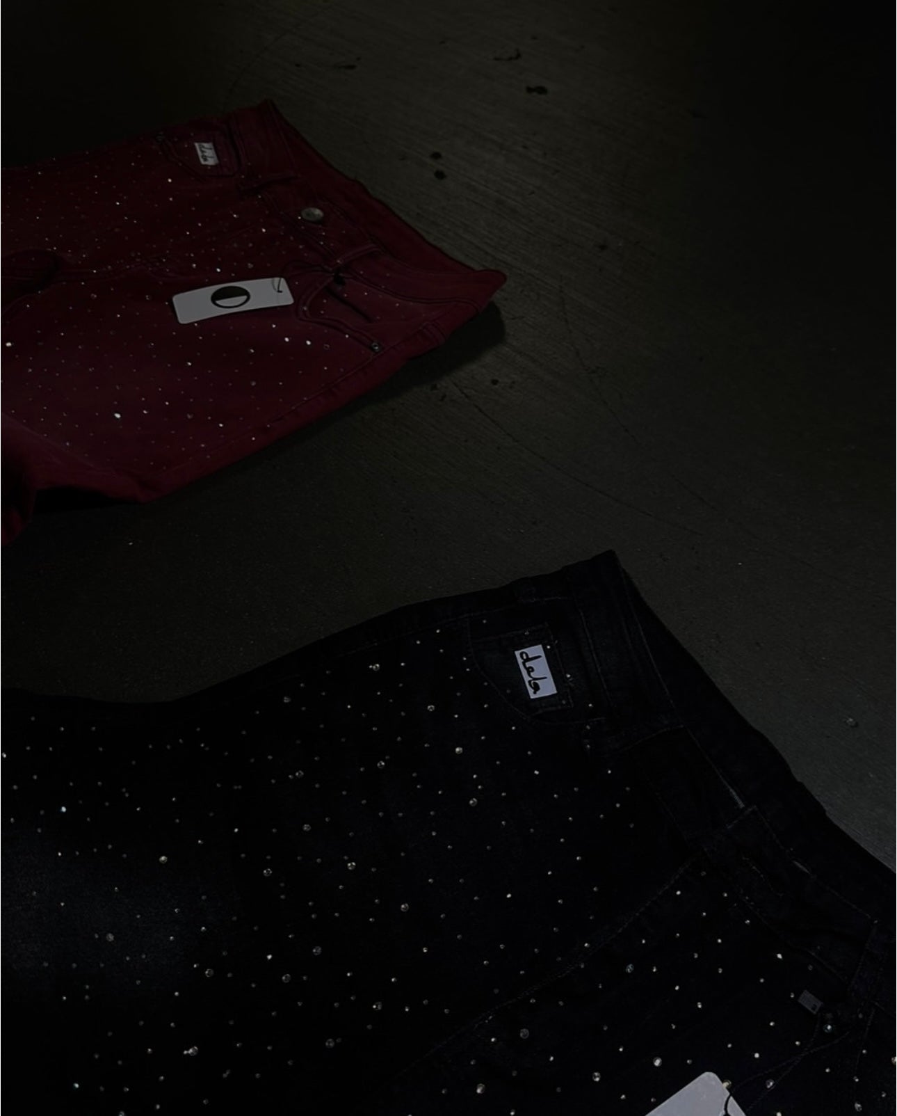 CHANDELIER DENIM (Wine)